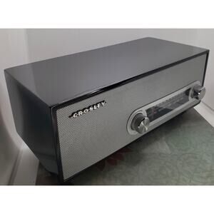 Crosley CR3022A-BK Retro Style AM/FM Tabletop Radio Black W/ 12V DC Power Cord